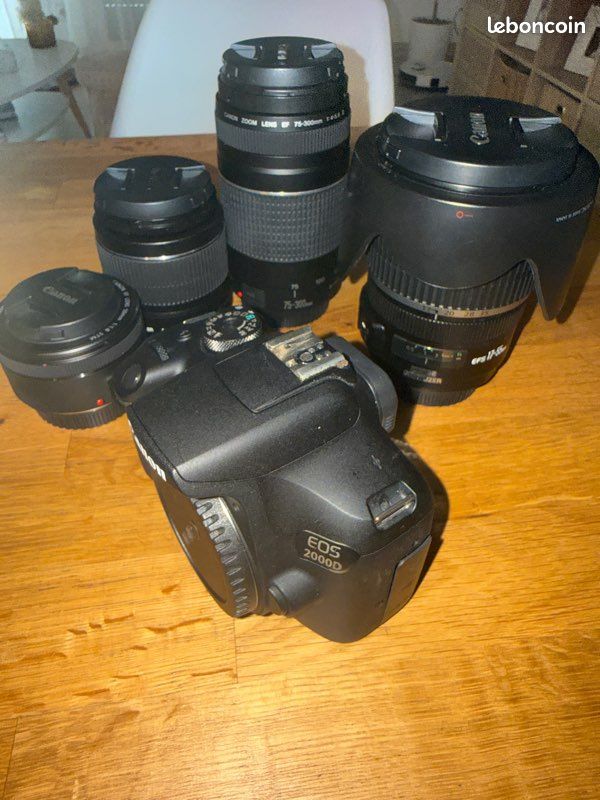 Appareil photo canon 2000D (image 9)