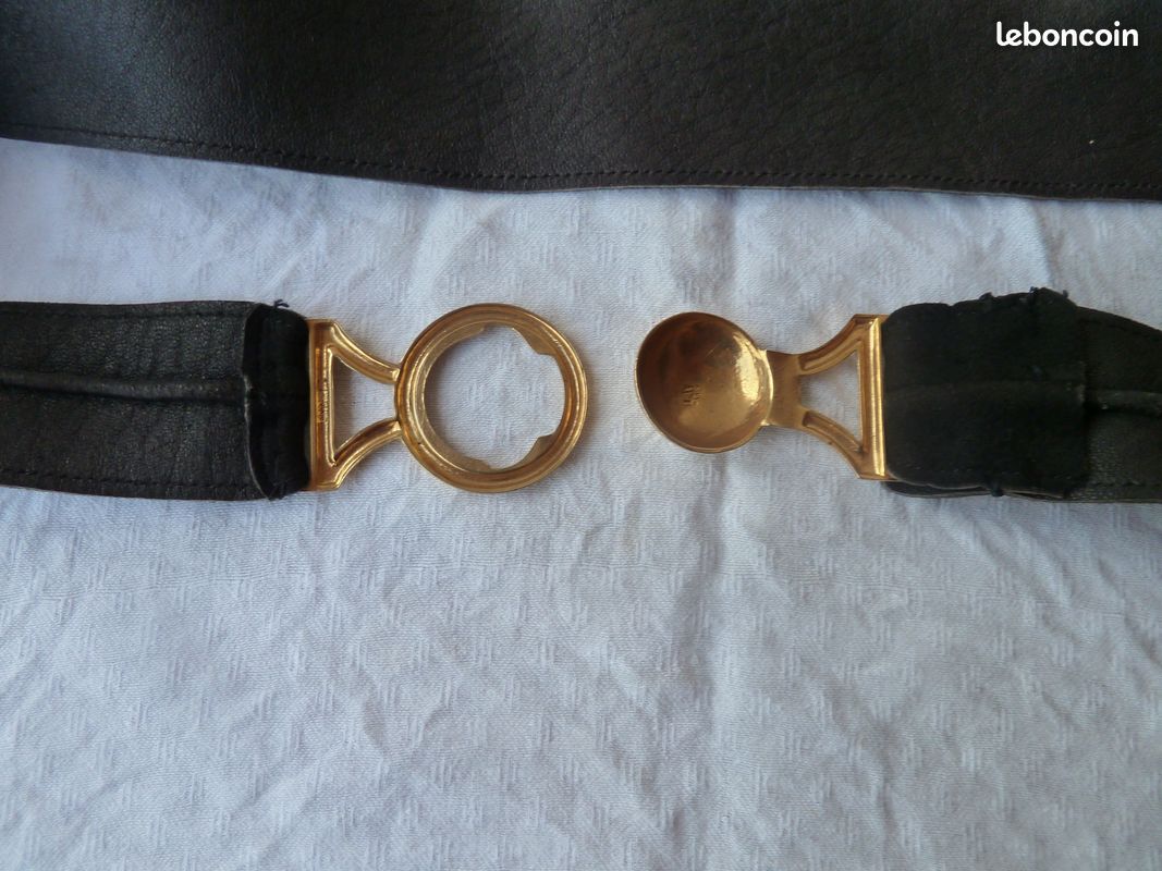 BOUCLE DE CEINTURE Femme Ancienne en métal Doré - LOT X3 BOUCLES EUR 9,00 - FR