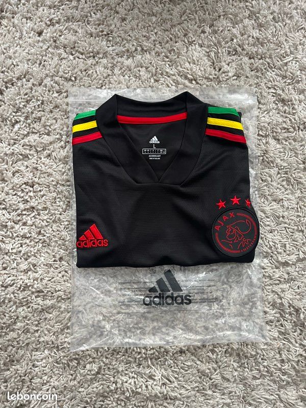 Maillot Ajax édition limitée Bob Marley 2021/2022 Vêtements