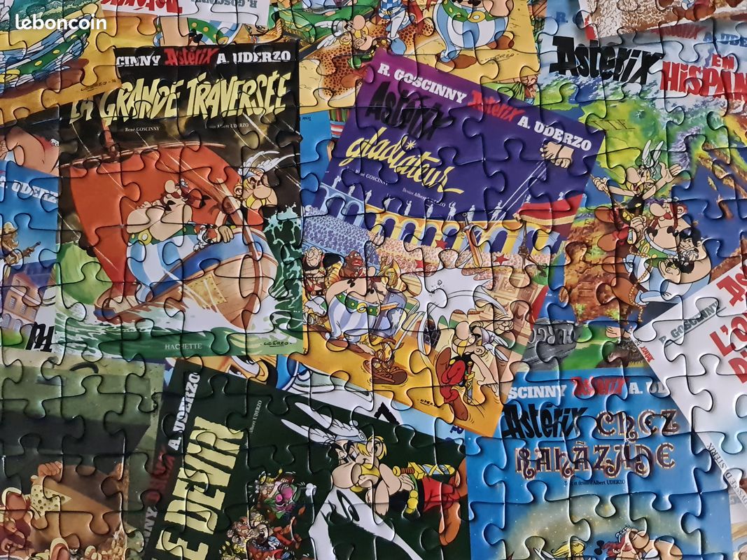 Lot C451 - 20 Marque-pages sous 7 puzzles (illustrations de Chats