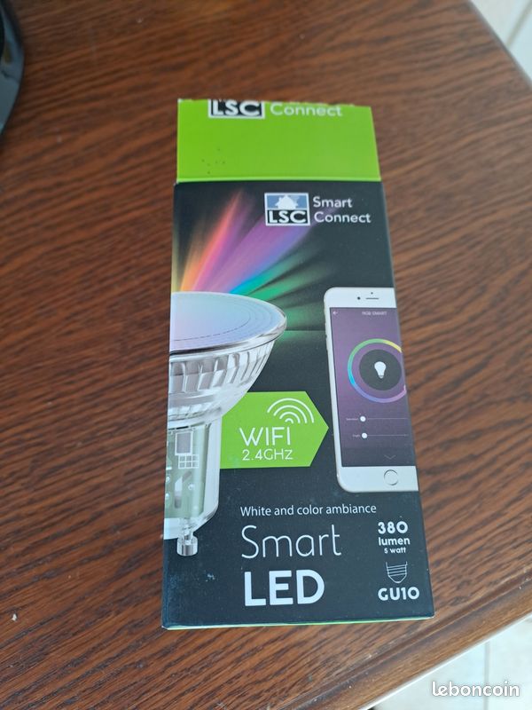 Ampoule connectée - Marque LSC de Lidl (image 1)