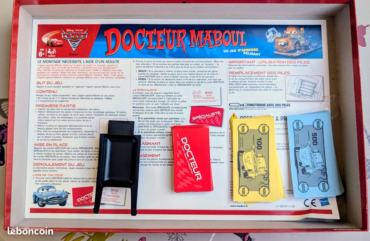 Docteur Maboul – Cars 2 - Complet (image 3)