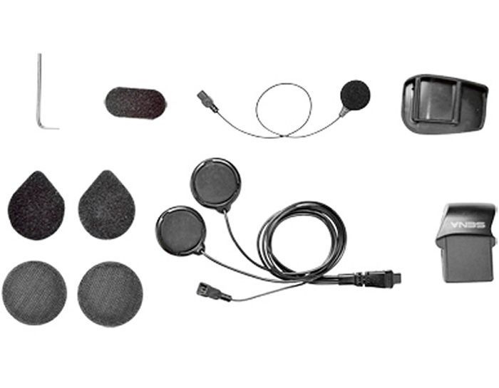 Sena SMH5 kit bluetooth téléphone MP3 GPS pour casque moto scooter -  Équipement moto