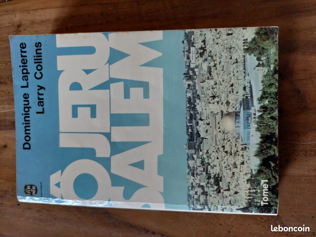 "o Jérusalem" tomes1et 2de D. Lapierre et L.Collins (image 1)