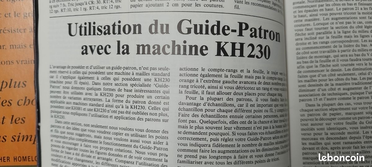 Magazines Brother spécial machine à tricoter (image 6)