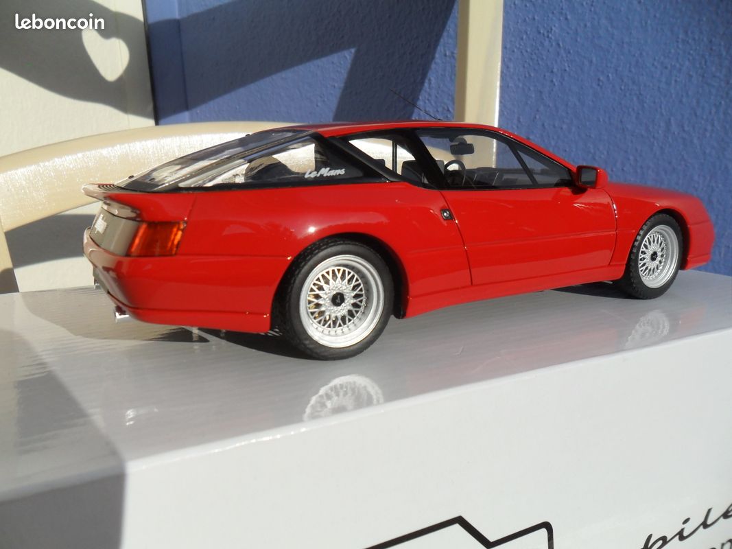 Alpine GTA Le Mans Rouge - Ottomobile 1/18 En Résine - Modèle Réduit Boîte Fermée