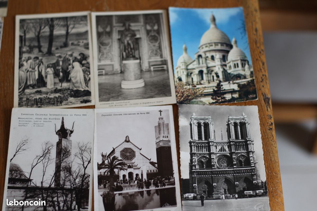 AA684, Paris, lot de 50 cartes postales anciennes, cpa (image 5)