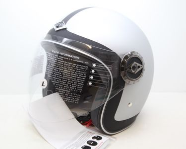 Casque JET Moto Dirt Edguard Héritage Grey Black