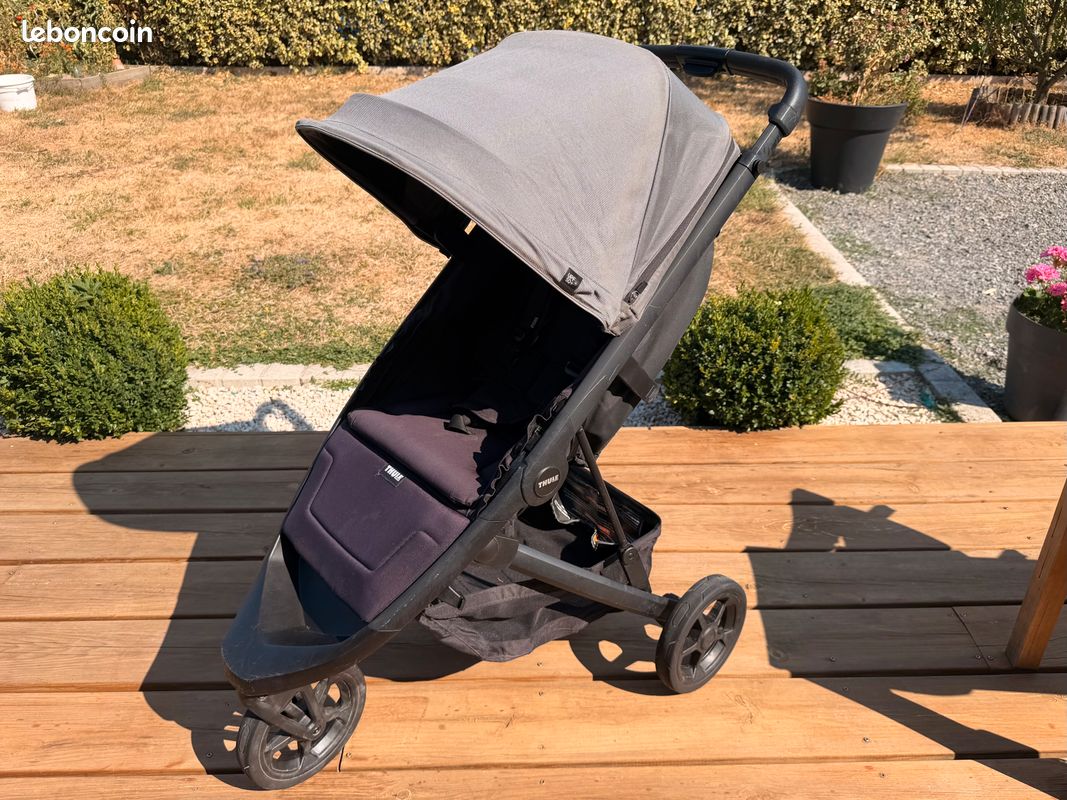 Poussette Thule Spring + Skate pour poussette (image 1)