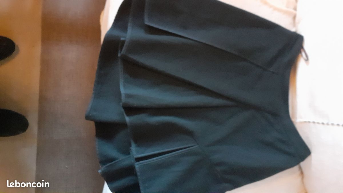 Jupe originale en laine Comptoir des cotonniers t 40 (image 6)