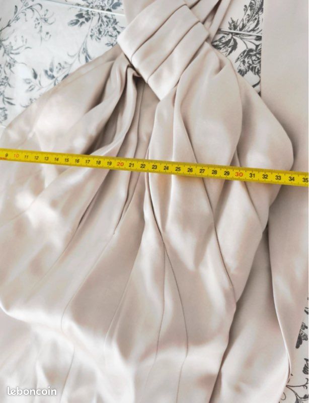 Robe élégante Karen Millen à Rayures Noires Et Blanches Avec Nœud Taille - Taille 10