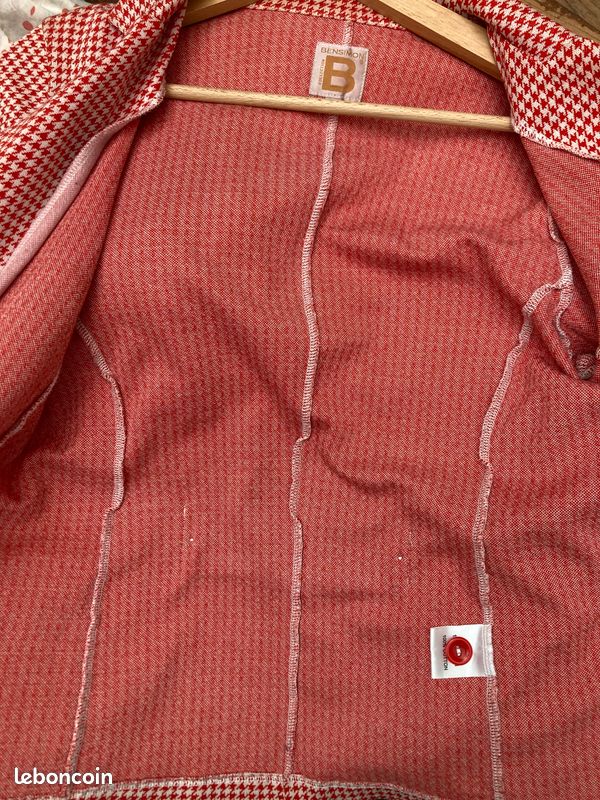 Veste pied-de-poules confort (image 6)