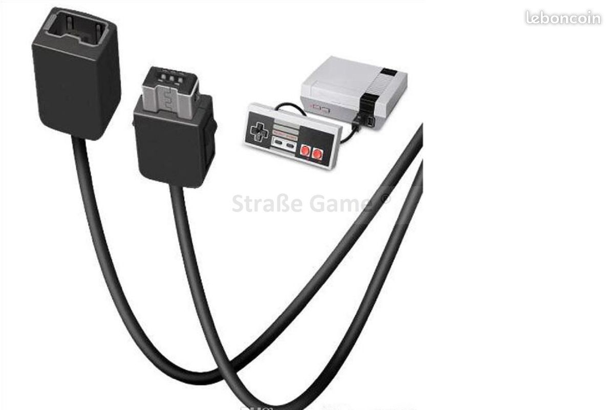 Alimentation pour NEC PC Engine SuperGrafx - Câble 2m