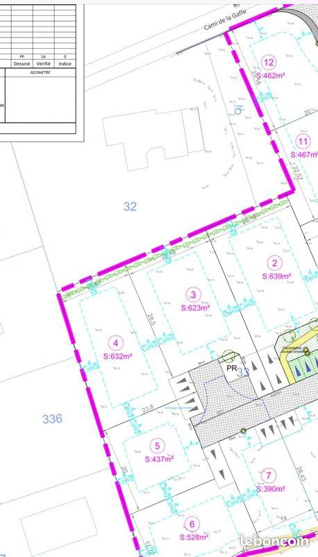 Terrain viabilisé Pezilla la rivière · à Pézilla-la-Rivière · 155 000 €