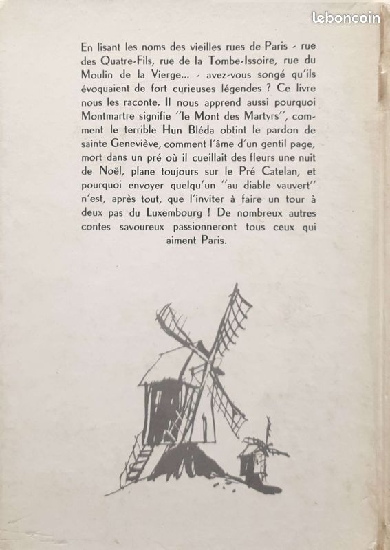 Contes et légendes de Paris et de Montmartre, Nathan, 1965 (image 2)