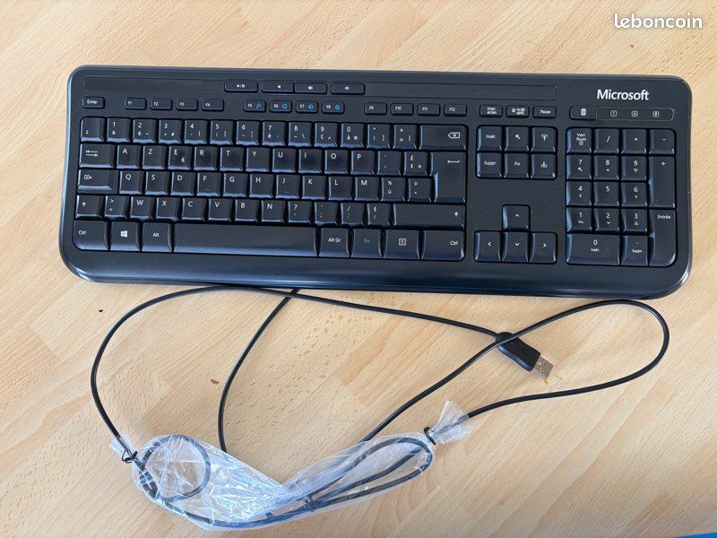 Clavier, AZERTY, Microsoft, 600 (image 1)