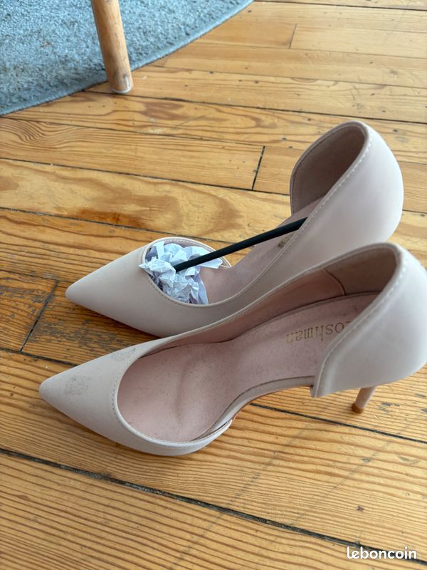 Pointed Toe Shein Talons Vente Talons De Soirée Rose Shein Chaussures