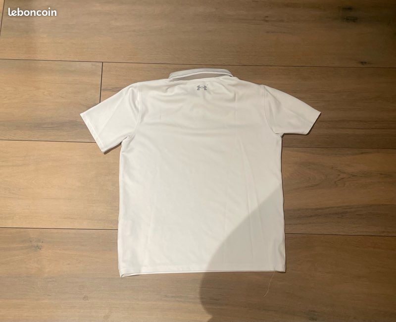 Polo de golf blanc under armour (image 2)