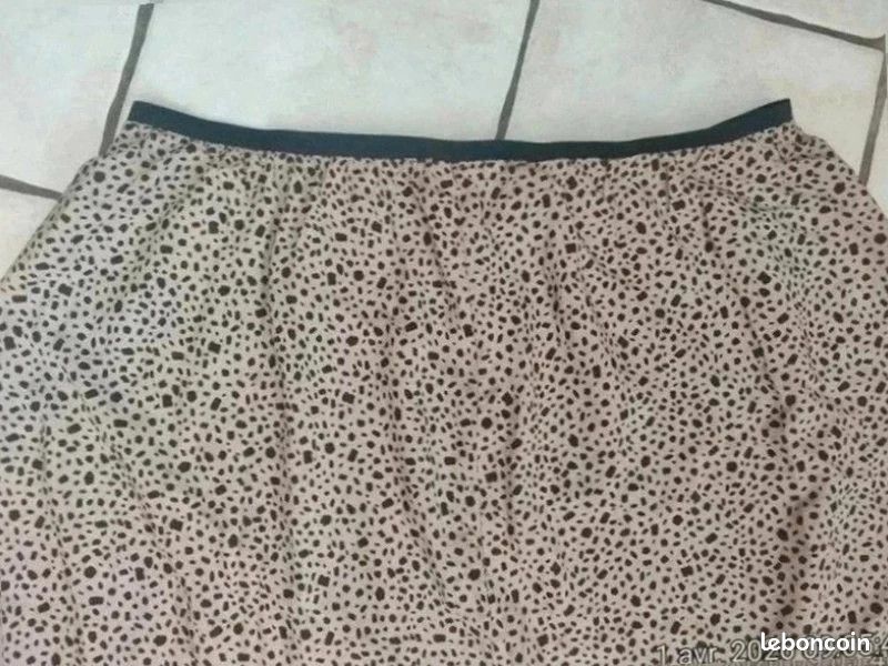 Jupe Fluide Taille 62 kiabi à motif léopard / Moucheté Grande (image 2)