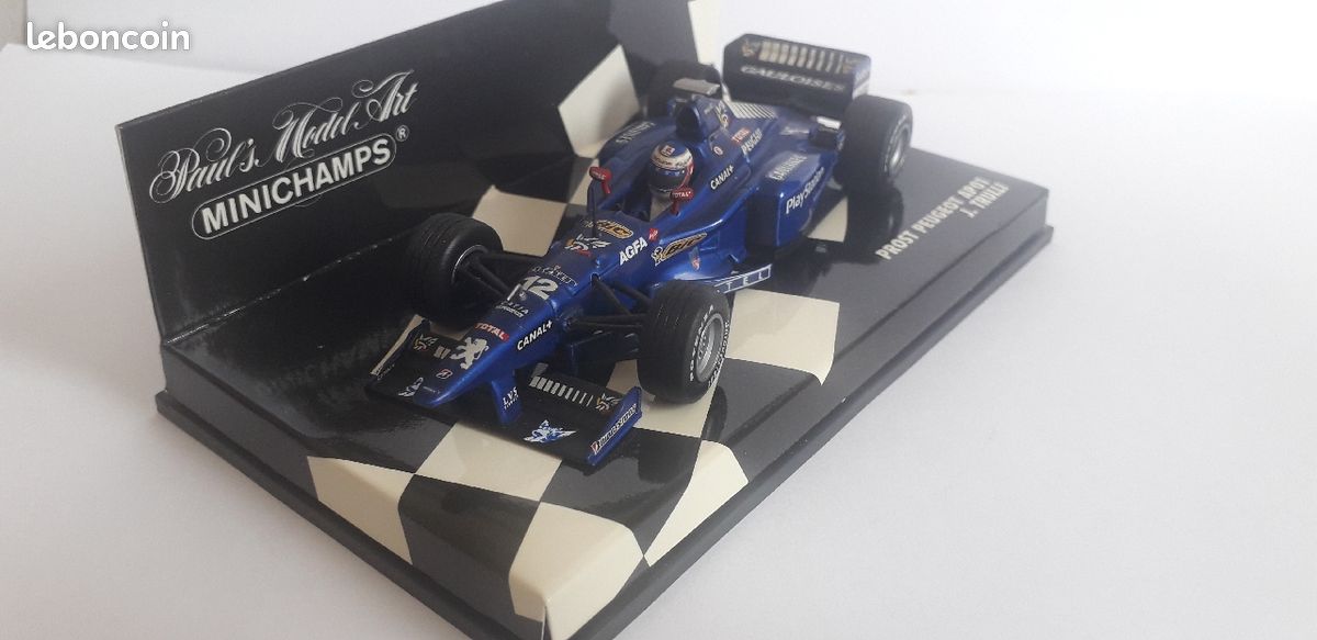 Miniature Peugeot AP01 – Formule 1 Prost – Minichamps – État Neuf