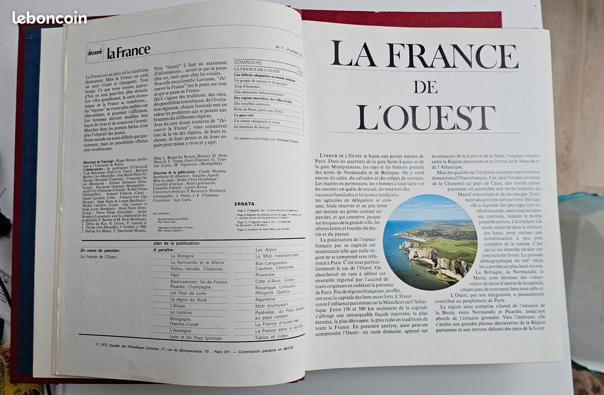 7 Livres - LA FRANCE- Larousse (image 2)