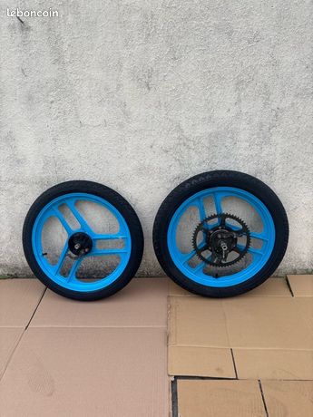 roue / jante mobylette Peugeot 102 - Breizh Moby Parts