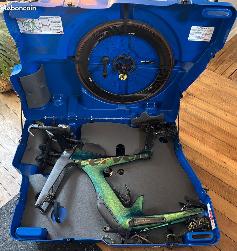 Bike Box Alan roues de rechange - Neuf - Set complet, rouge
