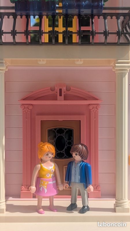 Lot Playmobil Vintage - Vagabond 5504 + Pièces Maison Victorienne (5300 Et Autres)