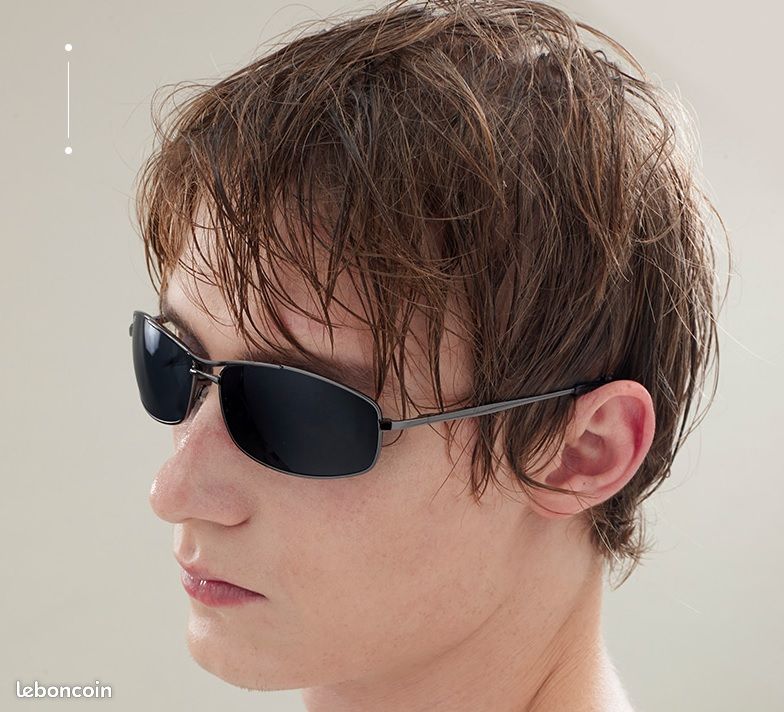 Lunettes De Soleil OKKIA Giovanni - Monture Transparente Catégorie 2 UV400 - Pour Homme - Neuf