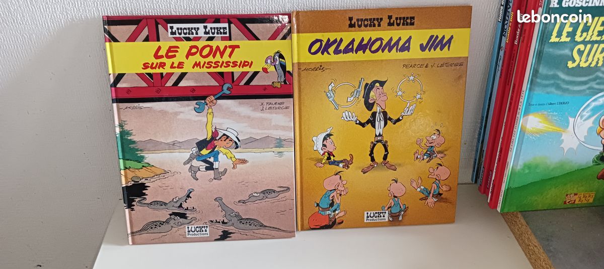 BD Lucky Luke Astérix Léonard Bidochon Boul et Bill Gaston (image 2)