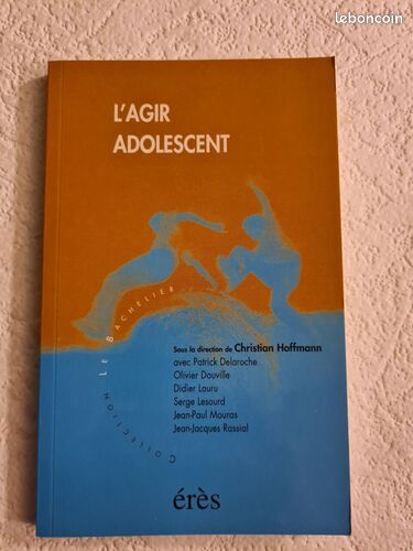 [Livre] L'agir adolescent - Bon état (image 1)