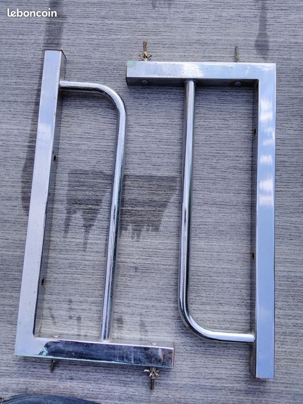 Lavabo en verre et ses supports (image 3)