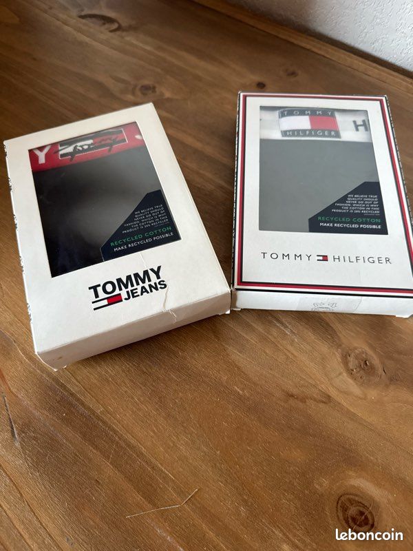 đ©Čâš Lot 2 boxers Tommy Hilfiger & Tommy Jeans â Taille M â Neufs (image 1)