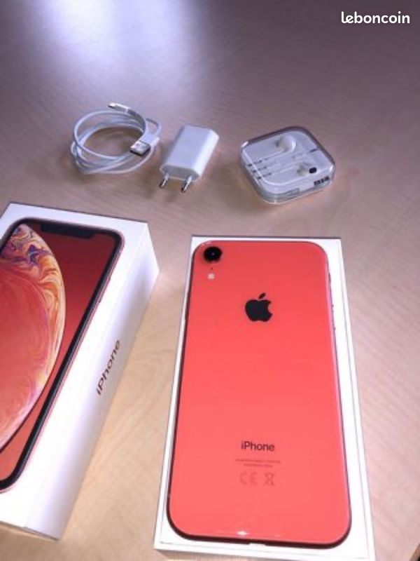 IPHONE xR ROSE 64GB NEUF (image 1)