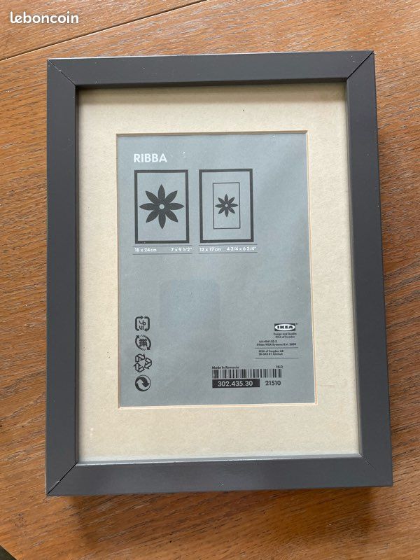 Cadre photo IKEA gris (image 1)