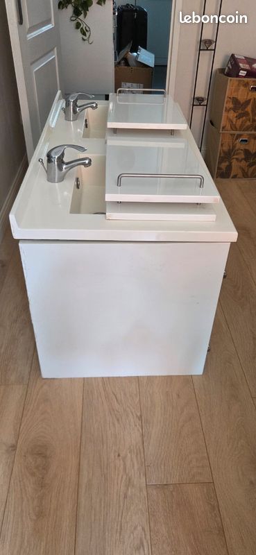 Élément lavabo/vasque/mitigeur 120cm (image 8)