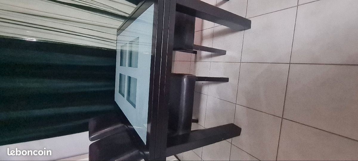 Table style wenge extensible 4 à 8 places (image 2)