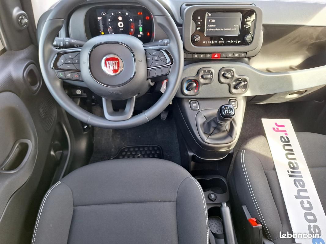 Fiat Panda 1.0 70 ch Hybrid BSG S/S Icone + kit anti-crevaison + peinture métallisée (image 9)