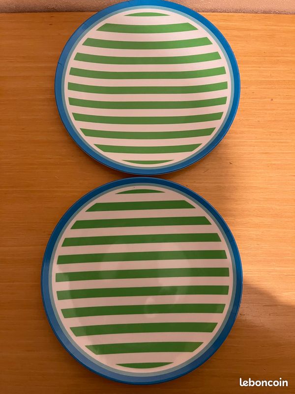 Lot HEMA, 2 Assiettes + 2 Bols - Bébé, Enfant, Adulte (image 4)