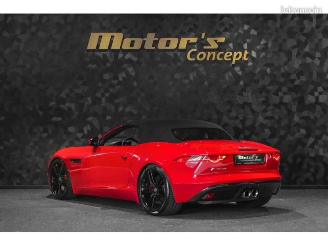 Jaguar F-Type V6 3.0 Cabriolet 340 CH / APPLE CAR PLAY CARBONE CAMERA AUDIO MERIDIAN (image 7)