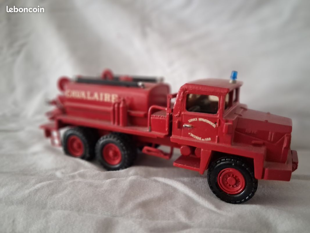 Miniature Berliet GBC 8KT Pompiers – Marque PARADE – Occasion – Collection