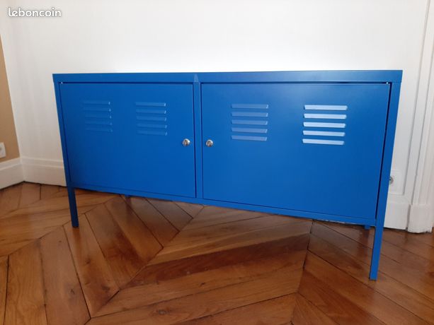 IKEA PS Armoire métallique, bleu, 119x63 cm - IKEA