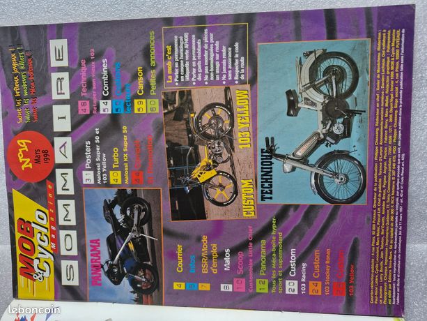 Mob et cyclo magazine n 19 - Livres