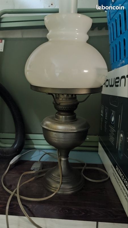 Lampe etain (image 1)