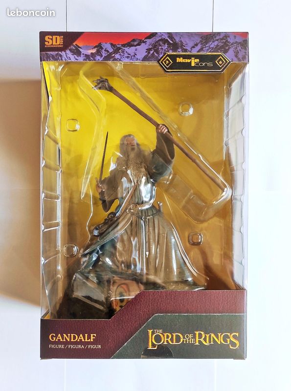 Comprar figura Gandalf en Moria, El Señor de los Anillos, estatua, 18 cms
