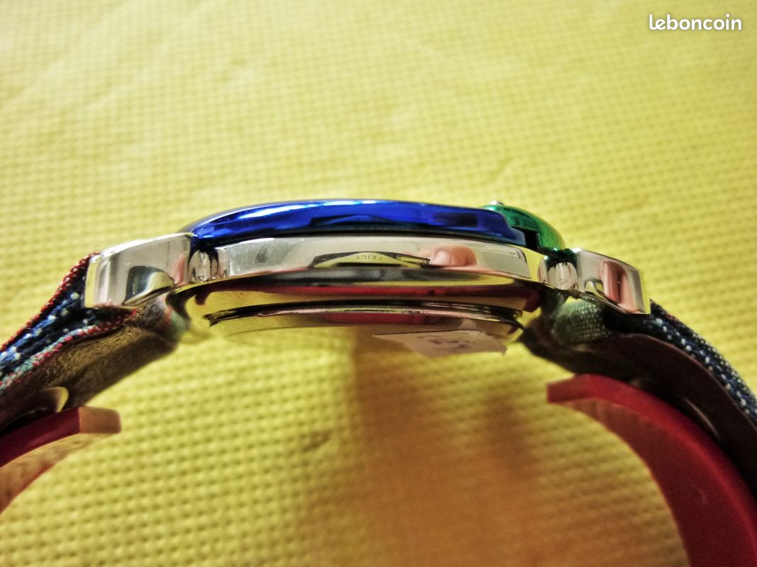 HORA montre analogique jeans multicolore unisexe ANA0040 (image 6)