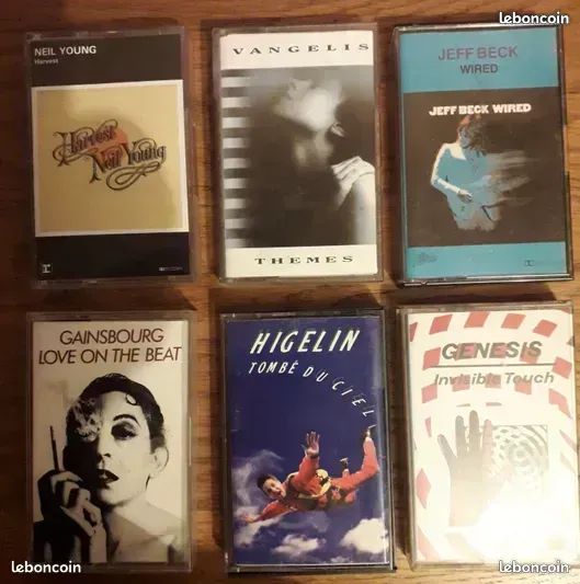 Vend divers vinyle 33t cassette audio k7 VHS video punk français HARD ROCK HEAVY MÉTAL (image 3)