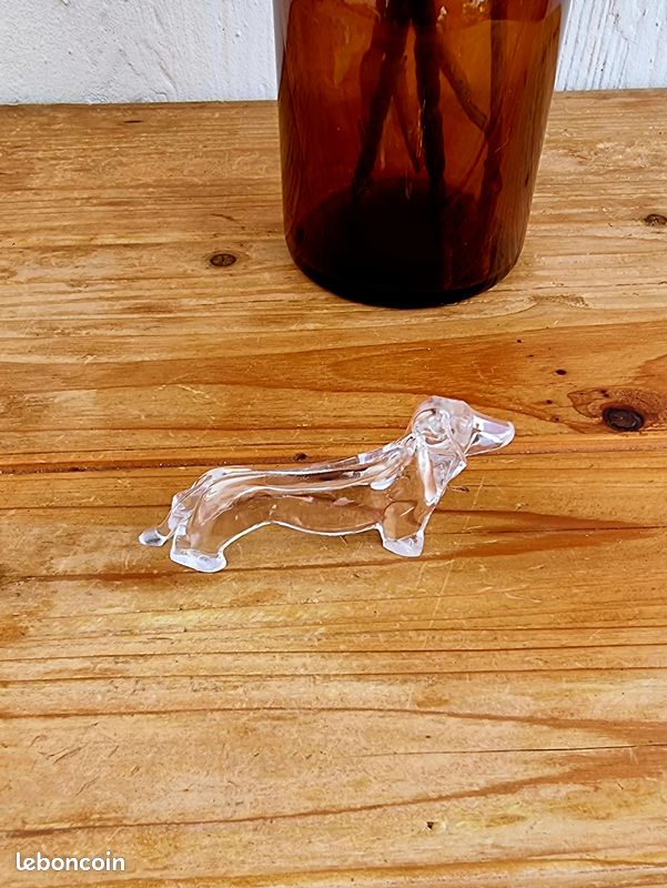 Porte couteaux teckel d'occasion - Arts de la table