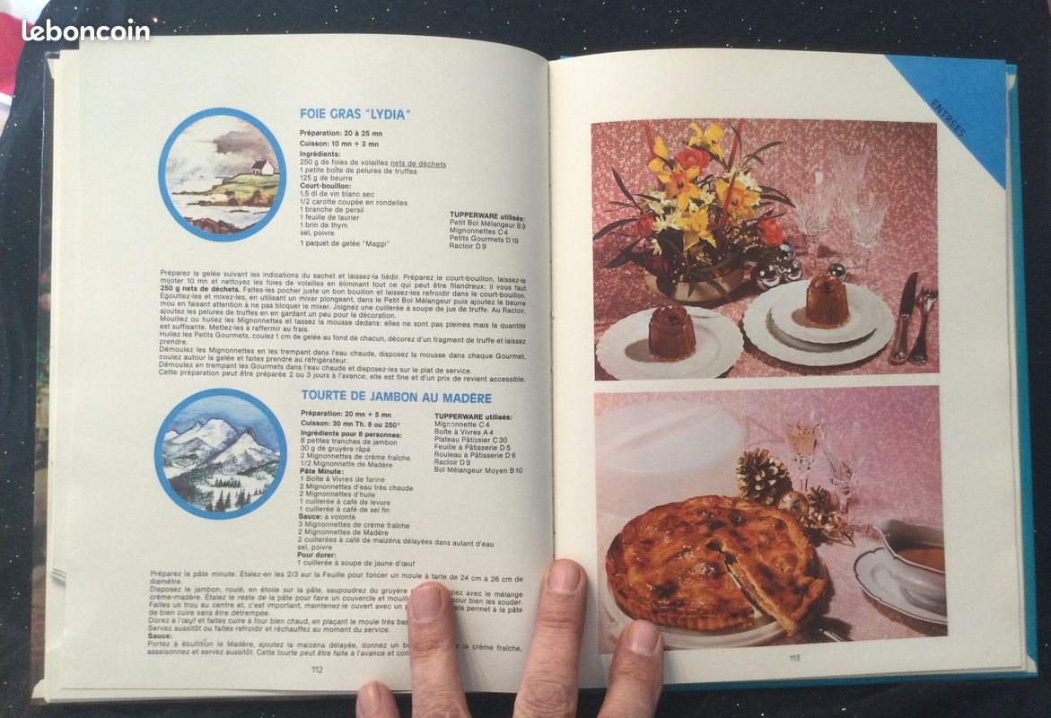 TUPPERWARE : LES 4 Saisons De La Cuisine Tbe 1980 Vintage EUR 8,00