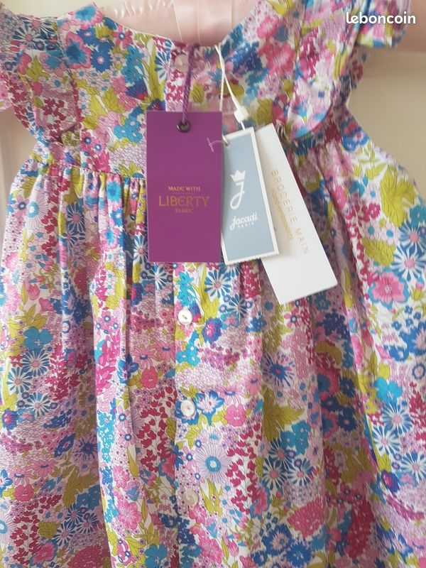 Robe Bébé Jacadi 18 Mois - Occasion Très Bon état - Marque De Qualité